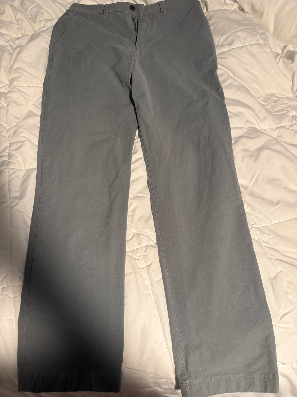 lululemon athletica Men's Slate Gray Chino Pants